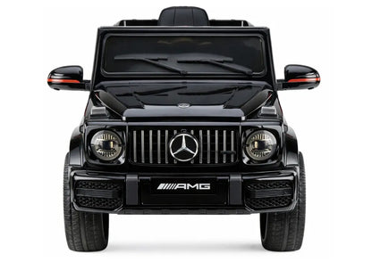 Akumuliatorinis automobilis Mercedes AMG G 63, juodas, lakuotas