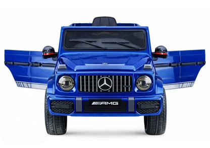 Akumuliatorinis automobilis Mercedes AMG G 63 mėlynas lakuotas