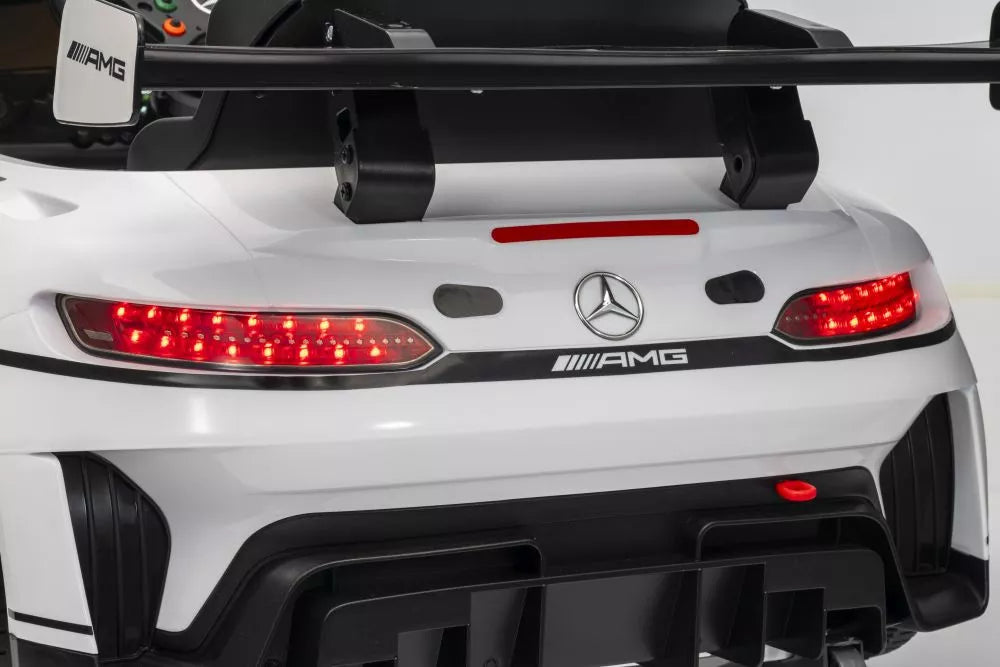 Akumuliatorinis automobilis Mercedes AMG GT3 baltas
