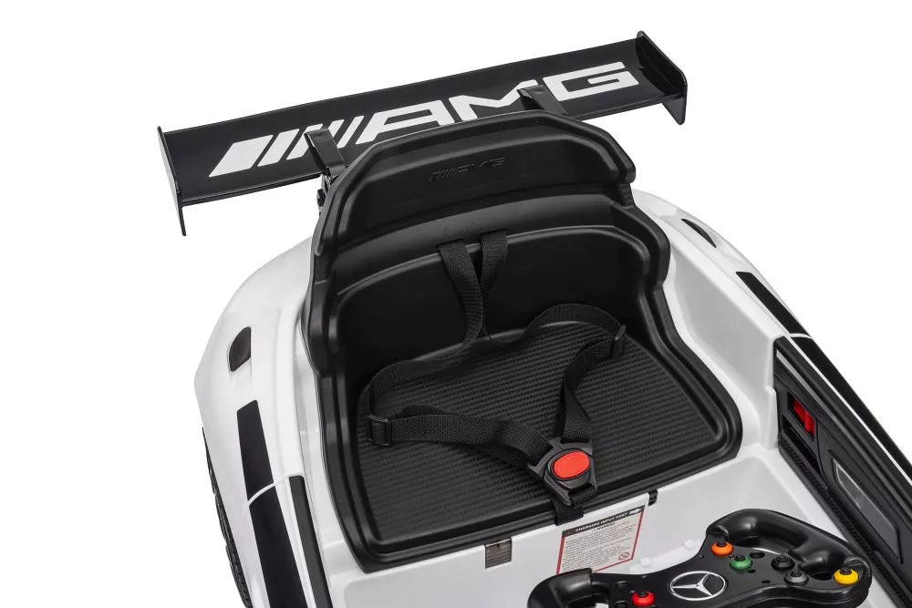 Akumuliatorinis automobilis Mercedes AMG GT3 baltas