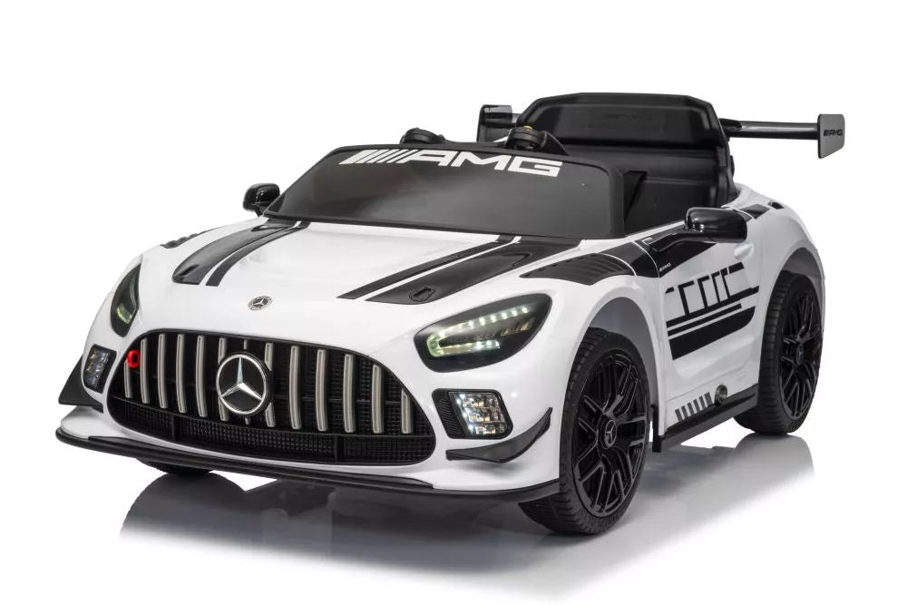 Akumuliatorinis automobilis Mercedes AMG GT3 baltas