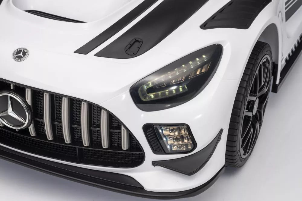 Akumuliatorinis automobilis Mercedes AMG GT3 baltas