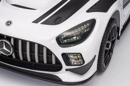 Akumuliatorinis automobilis Mercedes AMG GT3 baltas