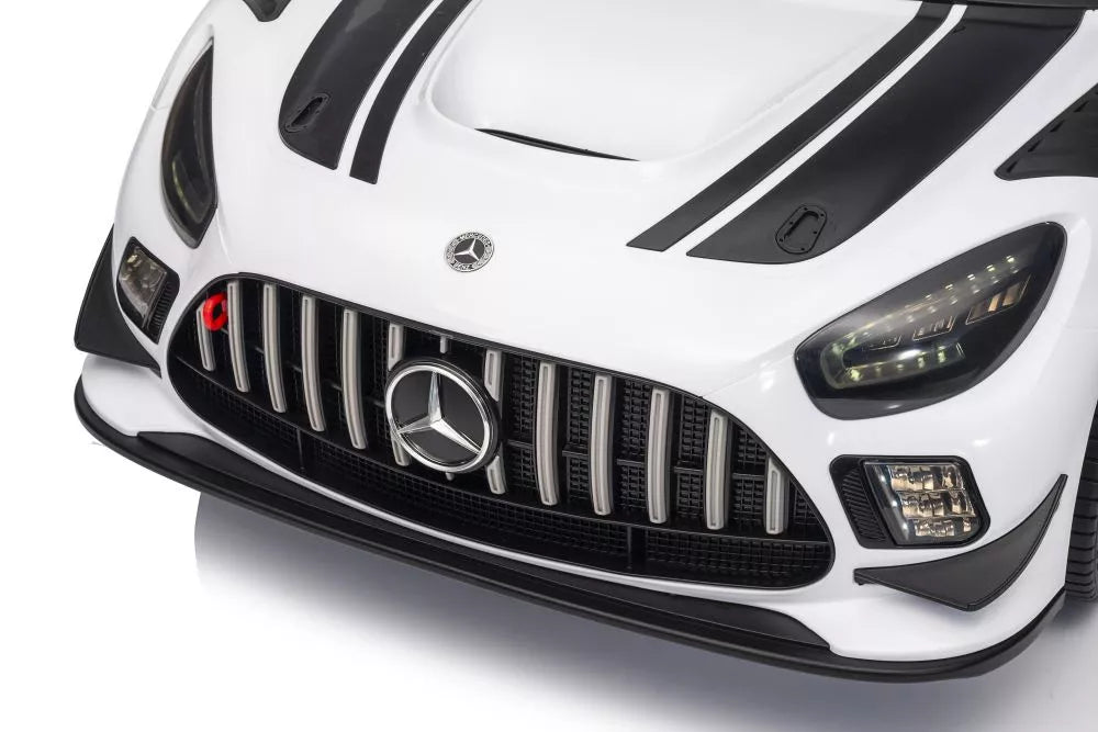 Akumuliatorinis automobilis Mercedes AMG GT3 baltas