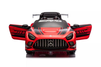 Akumuliatorinis automobilis Mercedes AMG GT3 raudonos spalvos