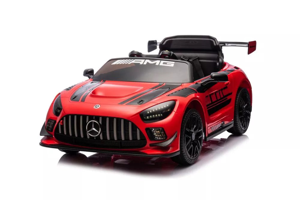 Akumuliatorinis automobilis Mercedes AMG GT3 raudonos spalvos