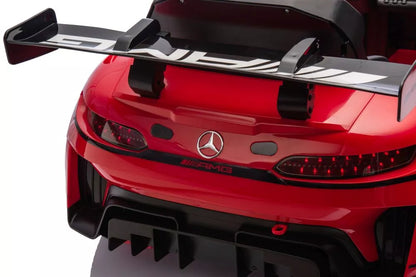 Akumuliatorinis automobilis Mercedes AMG GT3 raudonos spalvos