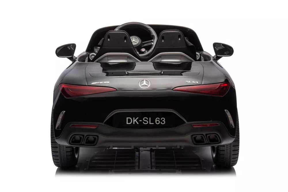 Akumuliatorinis automobilis Mercedes AMG SL63, juodas