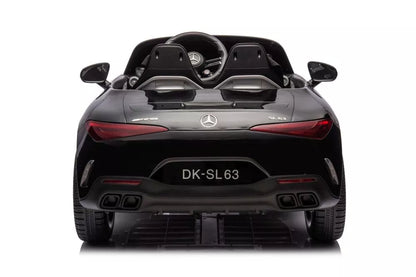 Akumuliatorinis automobilis Mercedes AMG SL63, juodas