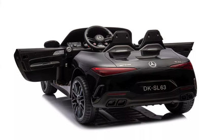 Akumuliatorinis automobilis Mercedes AMG SL63, juodas