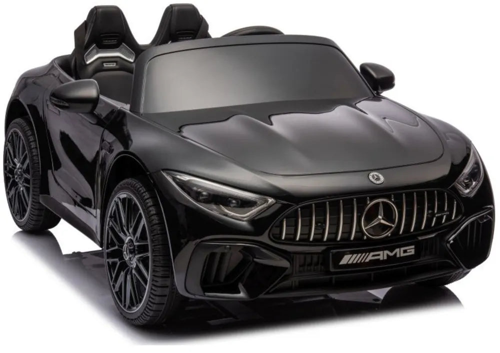 Akumuliatorinis automobilis Mercedes AMG SL63, juodas