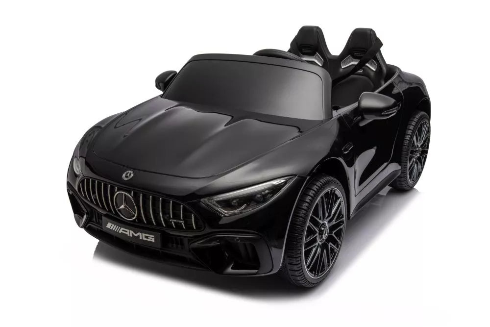 Akumuliatorinis automobilis Mercedes AMG SL63, juodas