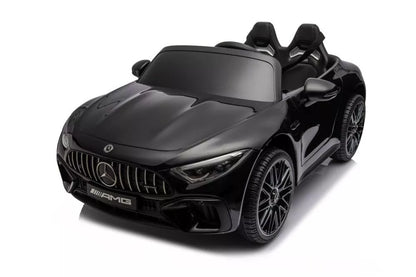 Akumuliatorinis automobilis Mercedes AMG SL63, juodas