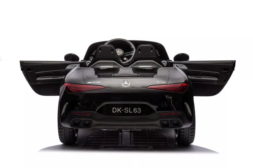 Akumuliatorinis automobilis Mercedes AMG SL63, juodas