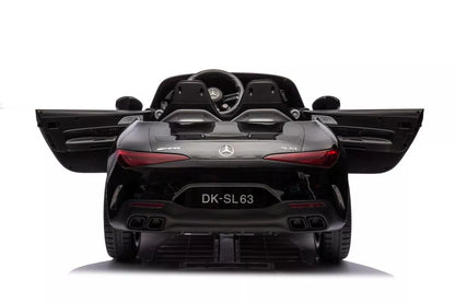 Akumuliatorinis automobilis Mercedes AMG SL63, juodas