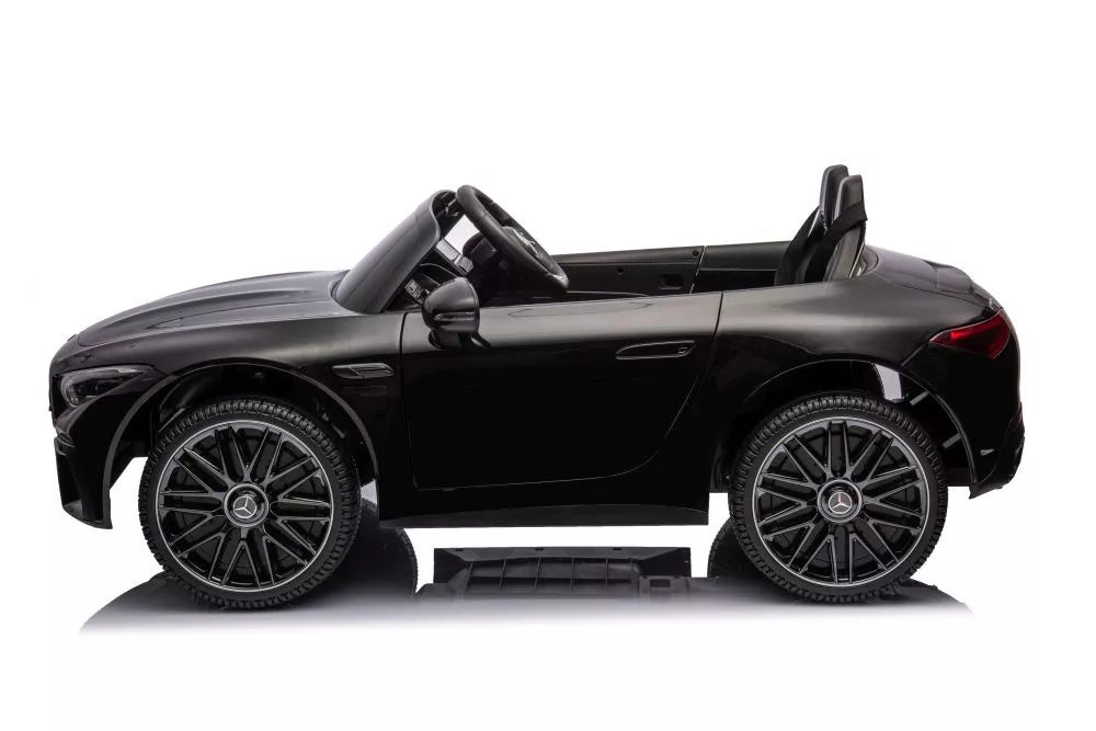Akumuliatorinis automobilis Mercedes AMG SL63, juodas