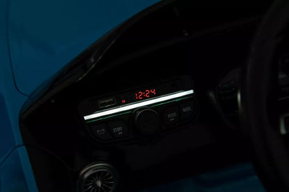 Akumuliatorinis automobilis Mercedes AMG SL63, mėlynas lakuotas