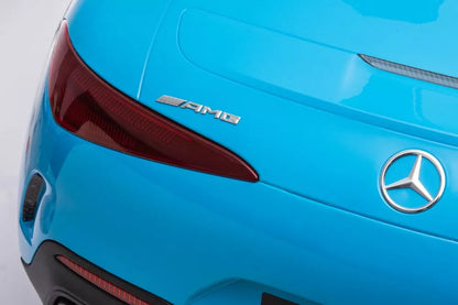 Akumuliatorinis automobilis Mercedes AMG SL63, mėlynas lakuotas
