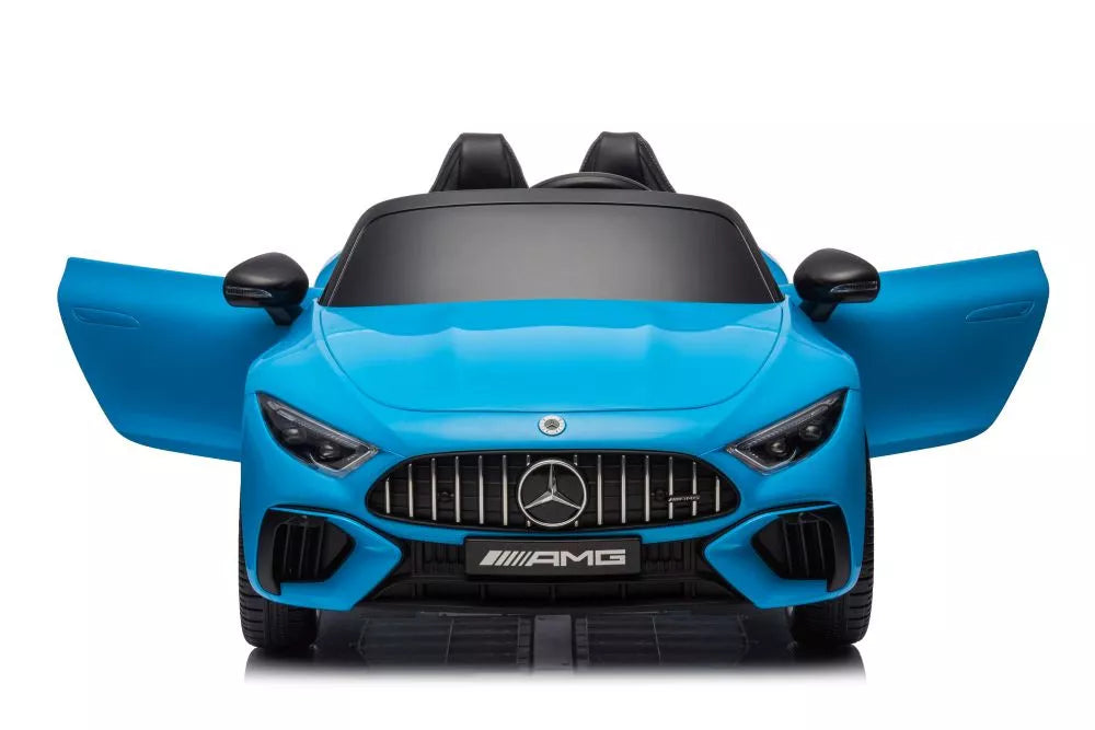 Akumuliatorinis automobilis Mercedes AMG SL63, mėlynas lakuotas