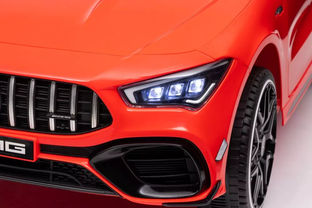 Akumuliatorinis automobilis Mercedes CLA 45s Red AMG 4x4