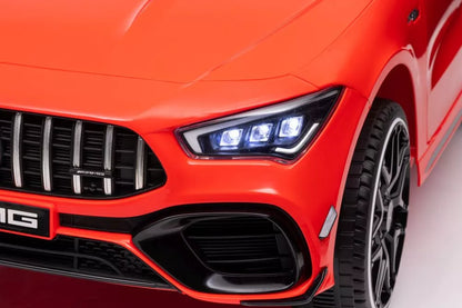 Akumuliatorinis automobilis Mercedes CLA 45s Red AMG 4x4