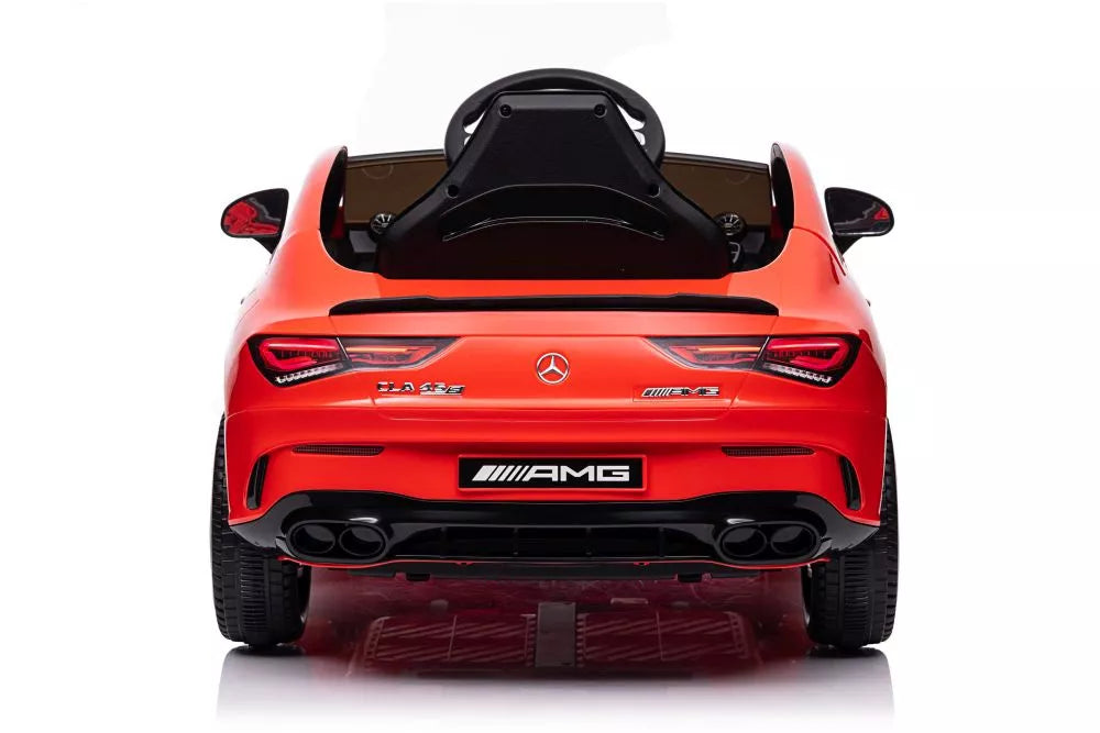 Akumuliatorinis automobilis Mercedes CLA 45s Red AMG 4x4