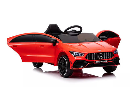 Akumuliatorinis automobilis Mercedes CLA 45s Red AMG 4x4