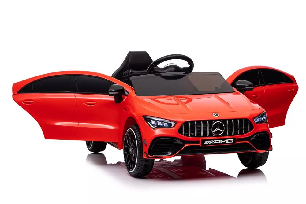 Akumuliatorinis automobilis Mercedes CLA 45s Red AMG 4x4