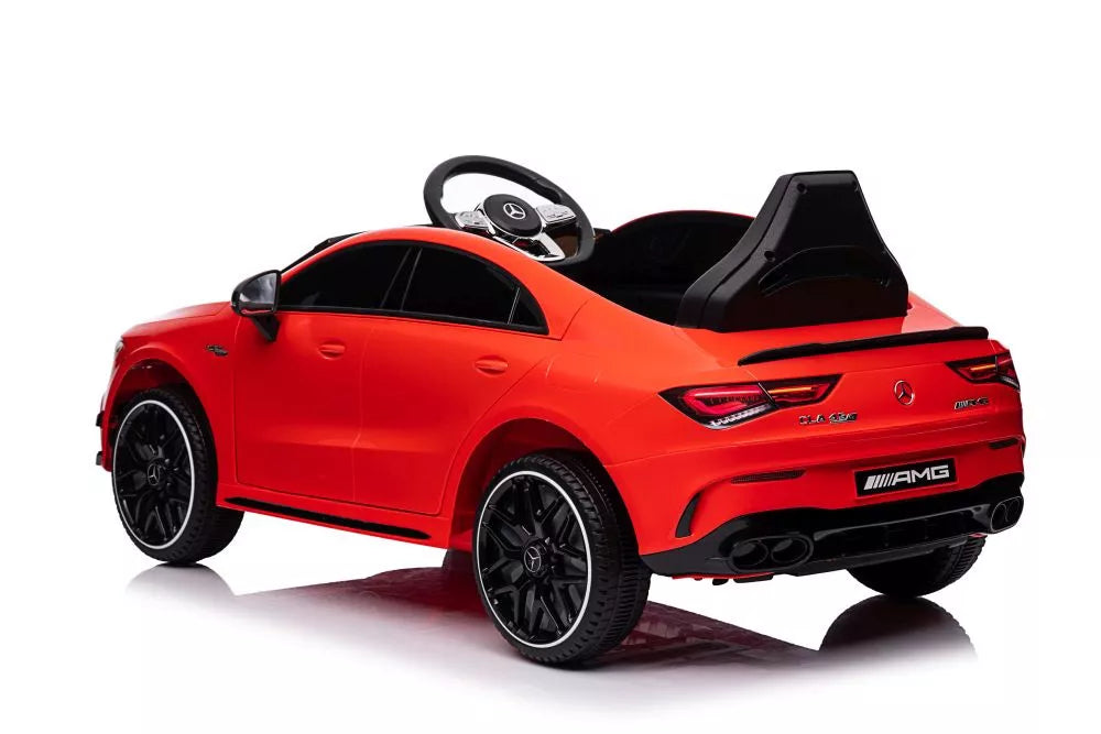 Akumuliatorinis automobilis Mercedes CLA 45s Red AMG 4x4