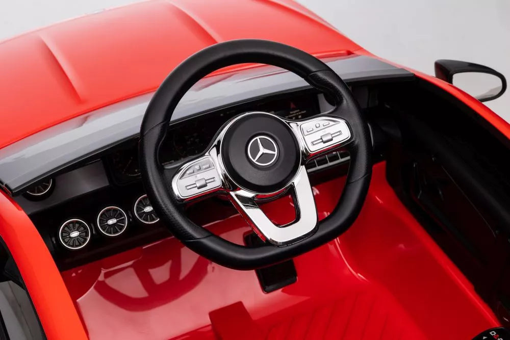 Akumuliatorinis automobilis Mercedes CLA 45s Red AMG 4x4