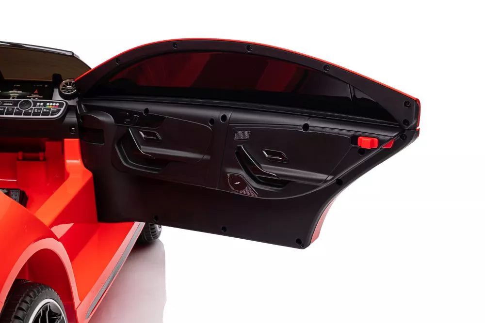 Akumuliatorinis automobilis Mercedes CLA 45s Red AMG 4x4