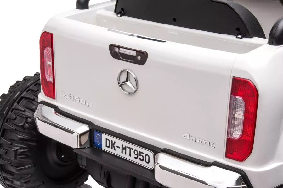Akumuliatorinis automobilis Mercedes DK-MT950 4x4 baltas