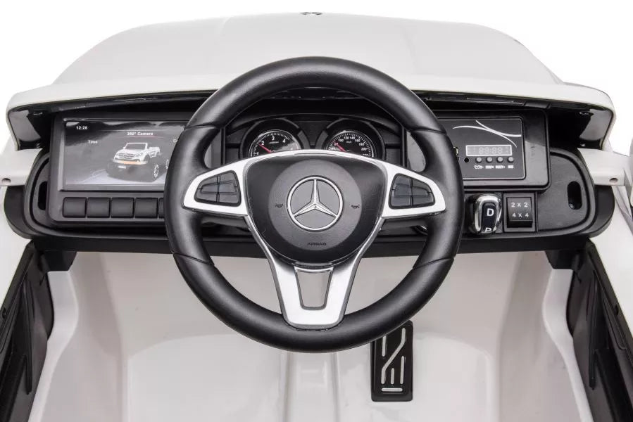 Akumuliatorinis automobilis Mercedes DK-MT950 4x4 baltas