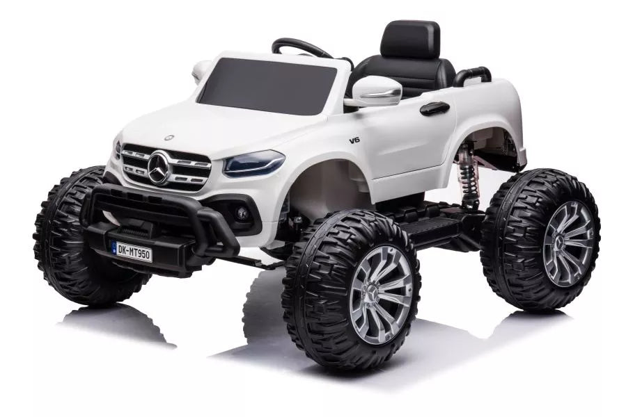 Akumuliatorinis automobilis Mercedes DK-MT950 4x4 baltas