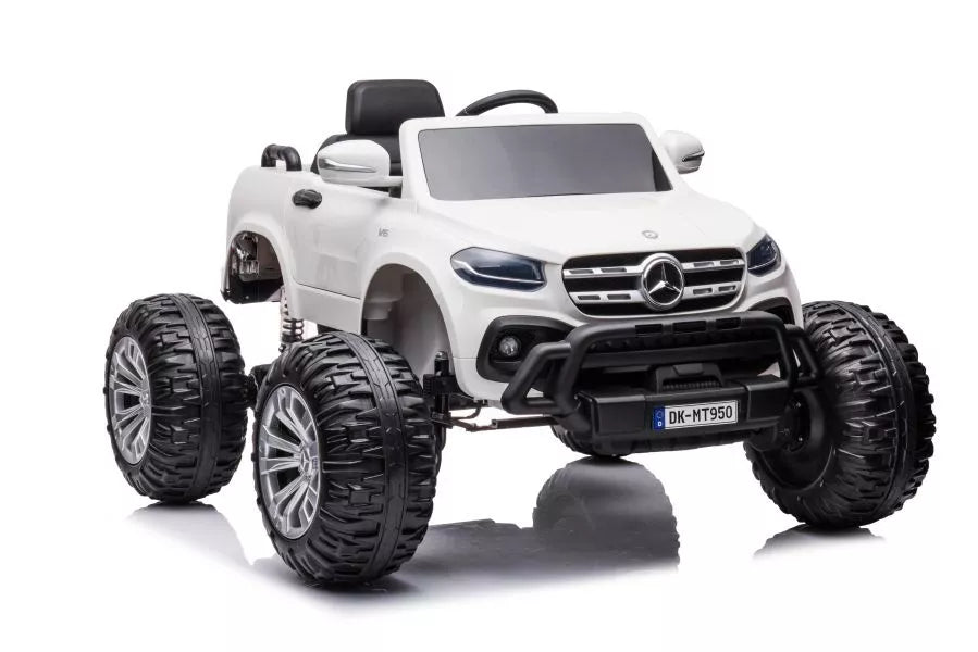 Akumuliatorinis automobilis Mercedes DK-MT950 4x4 baltas