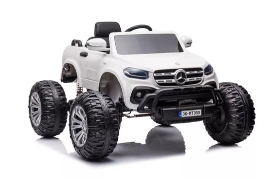 Akumuliatorinis automobilis Mercedes DK-MT950 4x4 baltas