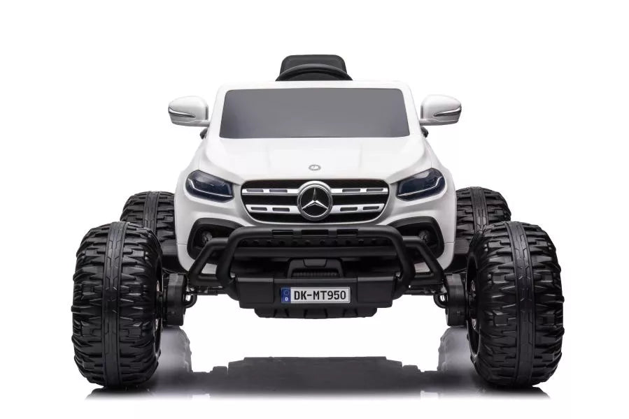 Akumuliatorinis automobilis Mercedes DK-MT950 4x4 baltas