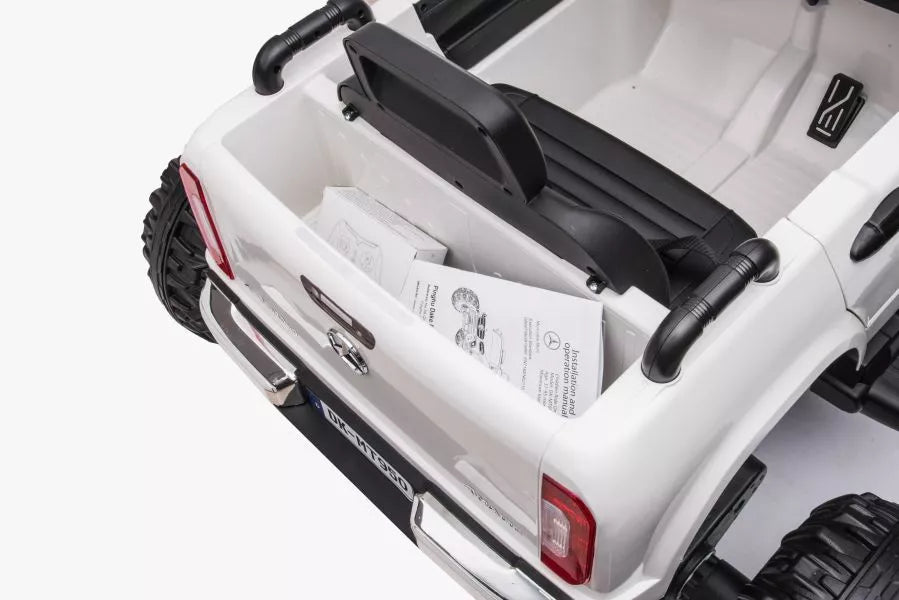 Akumuliatorinis automobilis Mercedes DK-MT950 4x4 baltas
