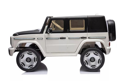 Akumuliatorinis automobilis Mercedes EQG 4x4 baltas