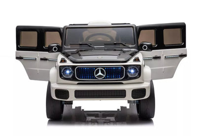 Akumuliatorinis automobilis Mercedes EQG 4x4 baltas
