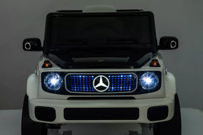 Akumuliatorinis automobilis Mercedes EQG 4x4 baltas