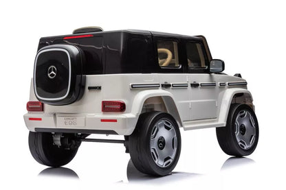 Akumuliatorinis automobilis Mercedes EQG 4x4 baltas
