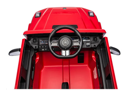Akumuliatorinis automobilis Mercedes G 2580, raudonas