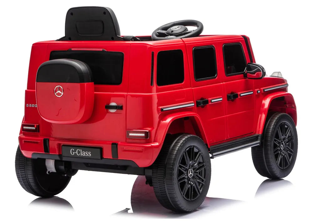 Akumuliatorinis automobilis Mercedes G 2580, raudonas