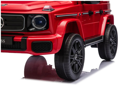 Akumuliatorinis automobilis Mercedes G 2580, raudonas