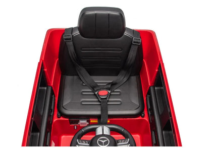 Akumuliatorinis automobilis Mercedes G 2580, raudonas