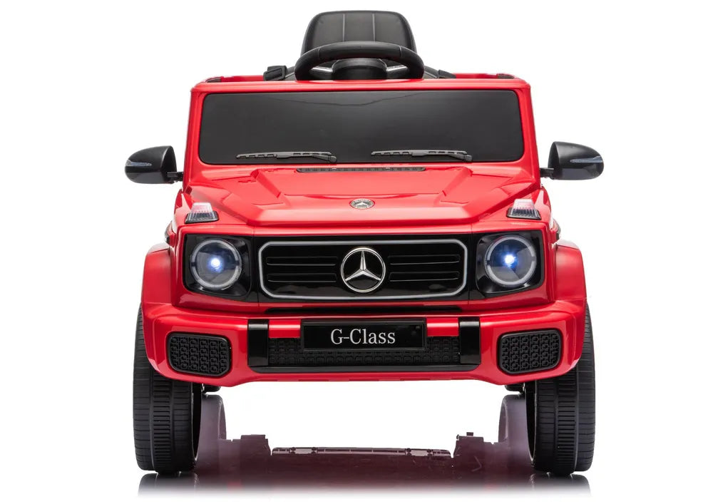 Akumuliatorinis automobilis Mercedes G 2580, raudonas