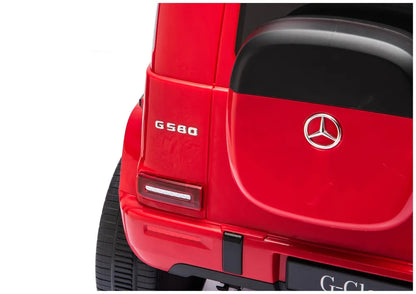 Akumuliatorinis automobilis Mercedes G 2580, raudonas