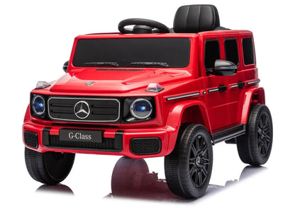 Akumuliatorinis automobilis Mercedes G 2580, raudonas