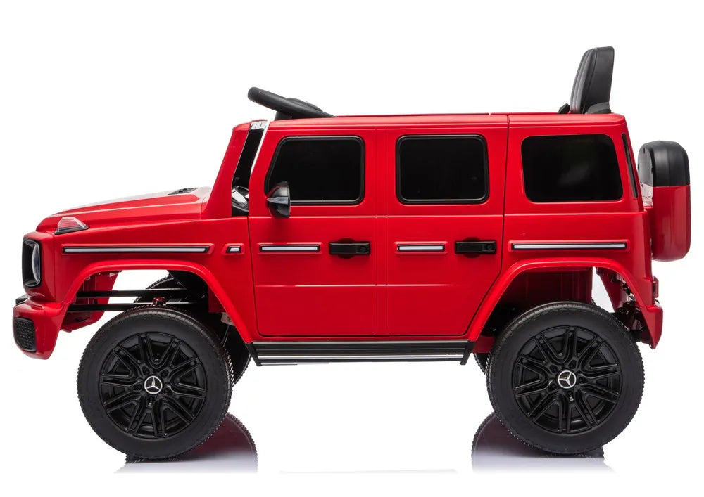 Akumuliatorinis automobilis Mercedes G 2580, raudonas